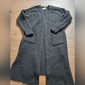 No Boundaries Black Knit Cardigan